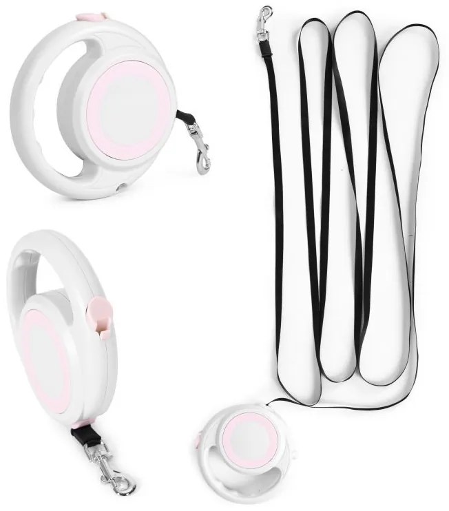 Automatické vodítko 4,2 m pre psa alebo mačku s blokovaním