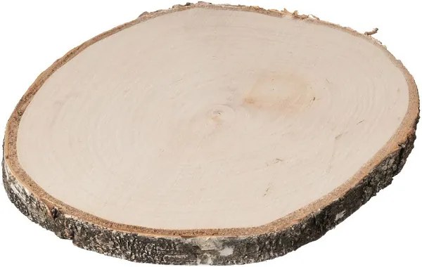 Drevobox Drevená podložka z kmeňa brezy 15-20 cm