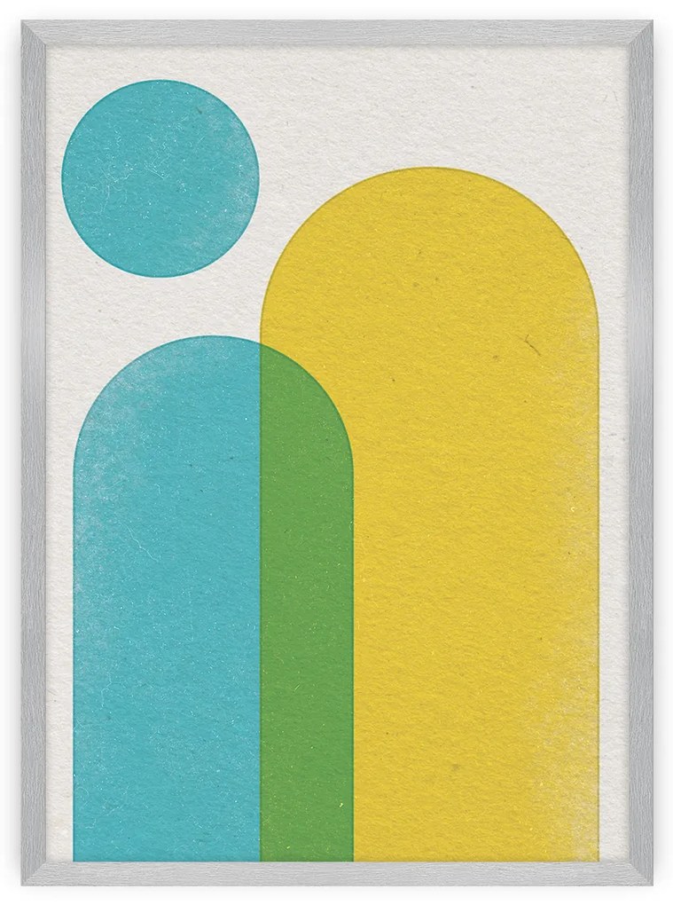 Plagát Abstract Shapes II