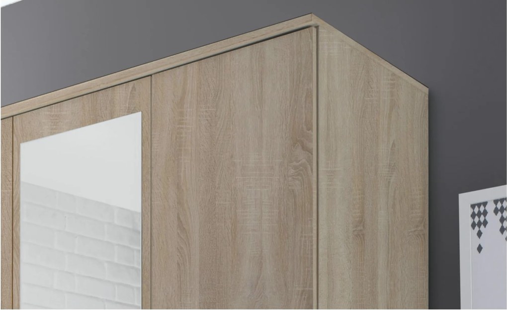 Sconto Šatníková skriňa OTMAR dub sonoma