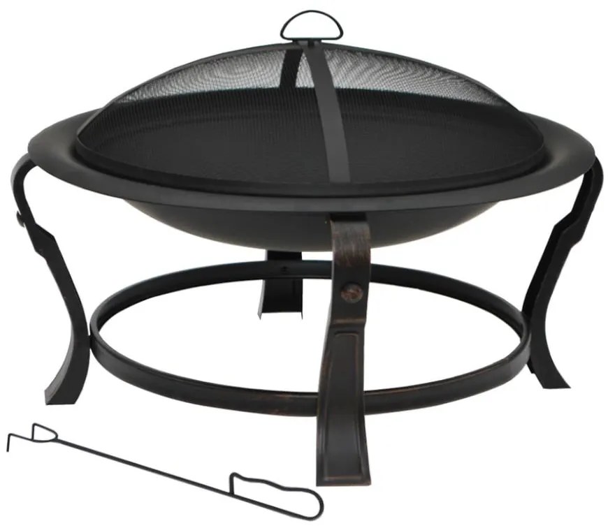 Záhradné ohnisko BOYLSTON 61 cm