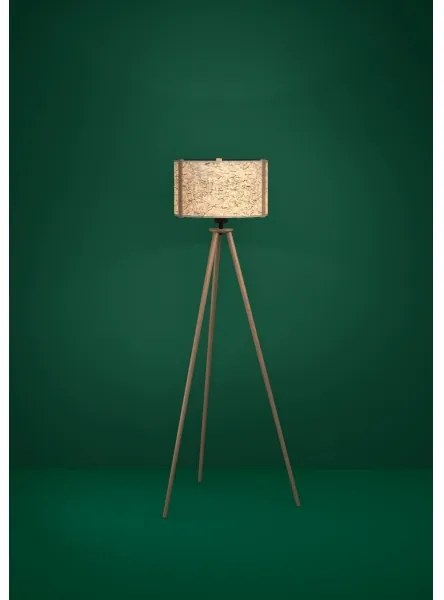 Eglo 390326 - Stojacia lampa HONTONGAS 1xE27/25W/230V béžová