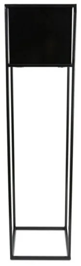 Stojan na kvety 90x24 cm čierna
