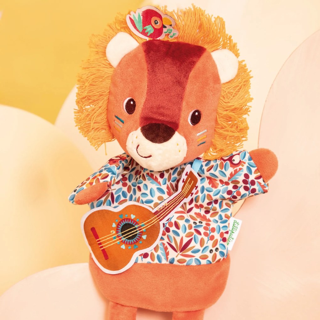 Lilliputiens - maňuška na ruku - lev Jack