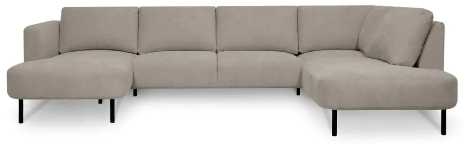 Béžová rohová pohovka (pravý roh/do tvaru "U") Hero – Scandic