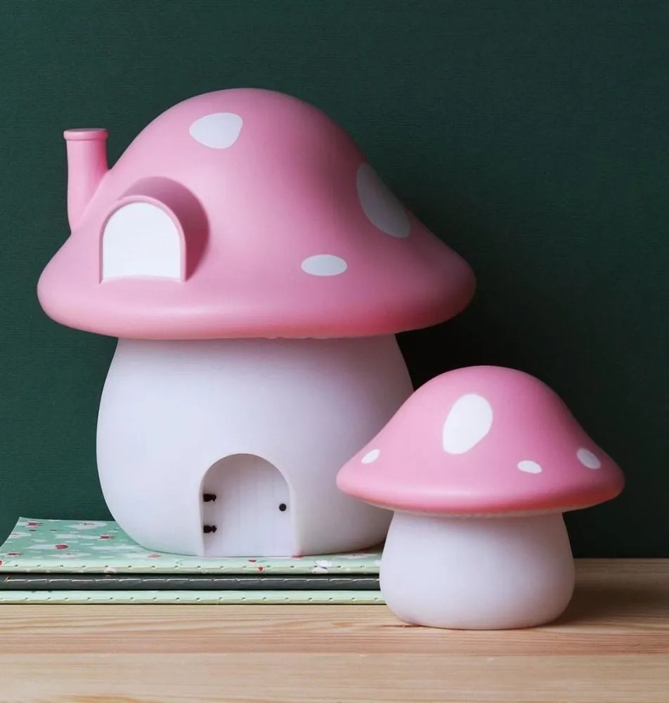 Lampička mini hríbik