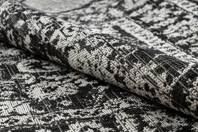 Koberec ORGANIC 2762 čierny / krémový