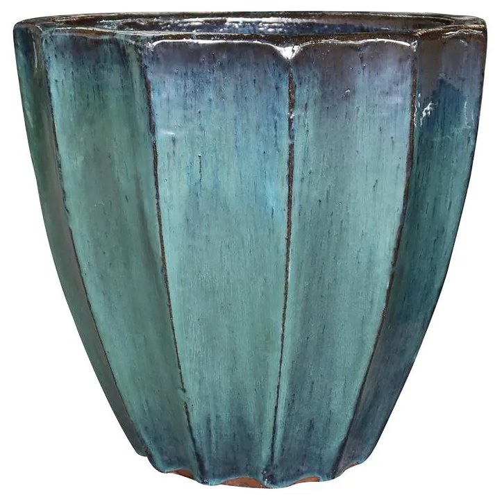 KVETINÁČ OP18-296  37/37/31 TYRKYSOVÁ