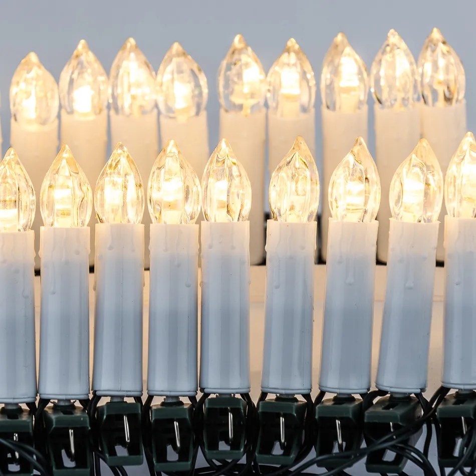Vianočná svetelná LED reťaz Candle Lights, 30 LED