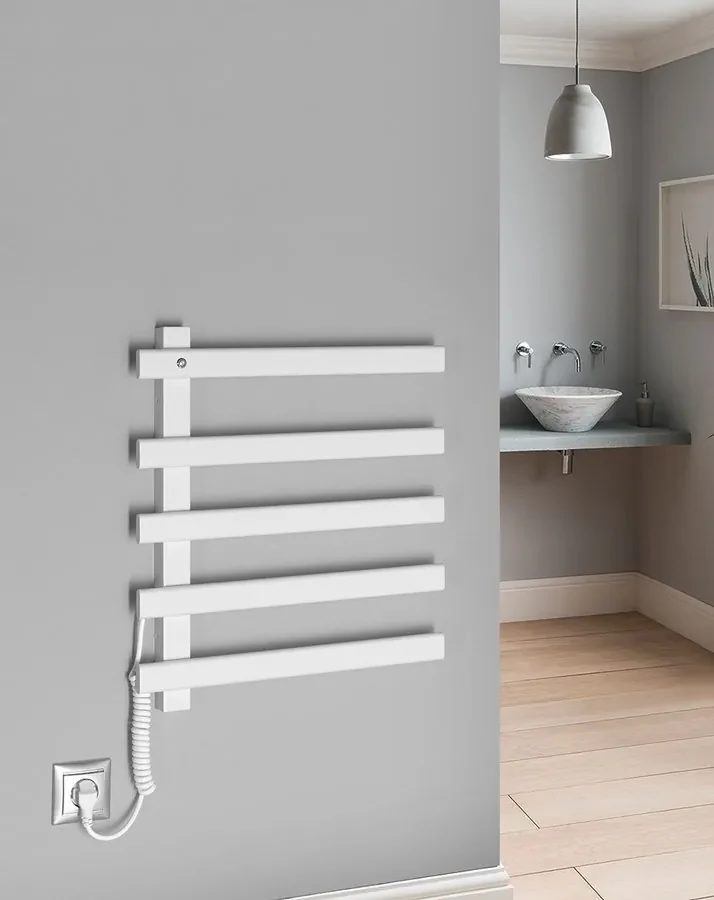 Sapho Sapho, ELCOR elektrický sušiak uterákov 480x520x50mm, 85W, biela matná, EB520