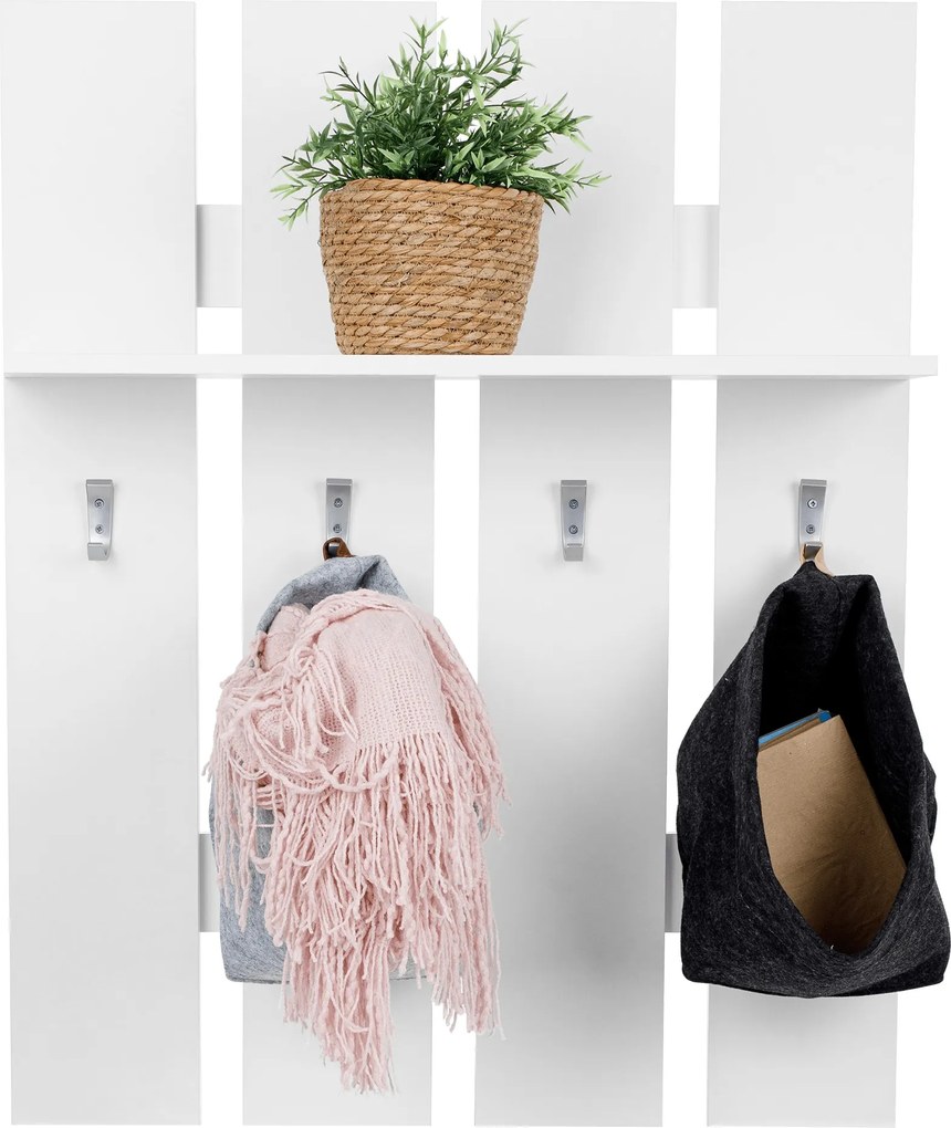 Vešiaková stena Topty Typ 17 80 - biela