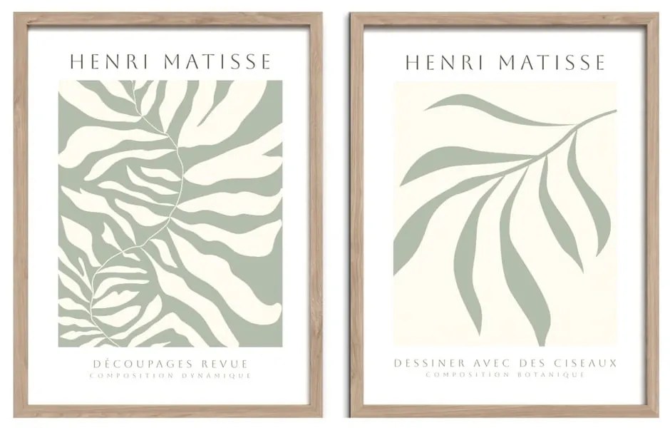 Obrazy v súprave 2 ks 30x40 cm Sage – Styler