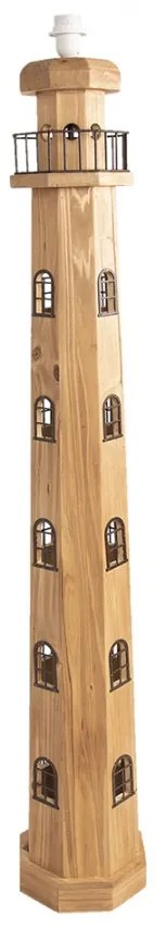 Okrová rustikal stojaca lampa MAJÁK