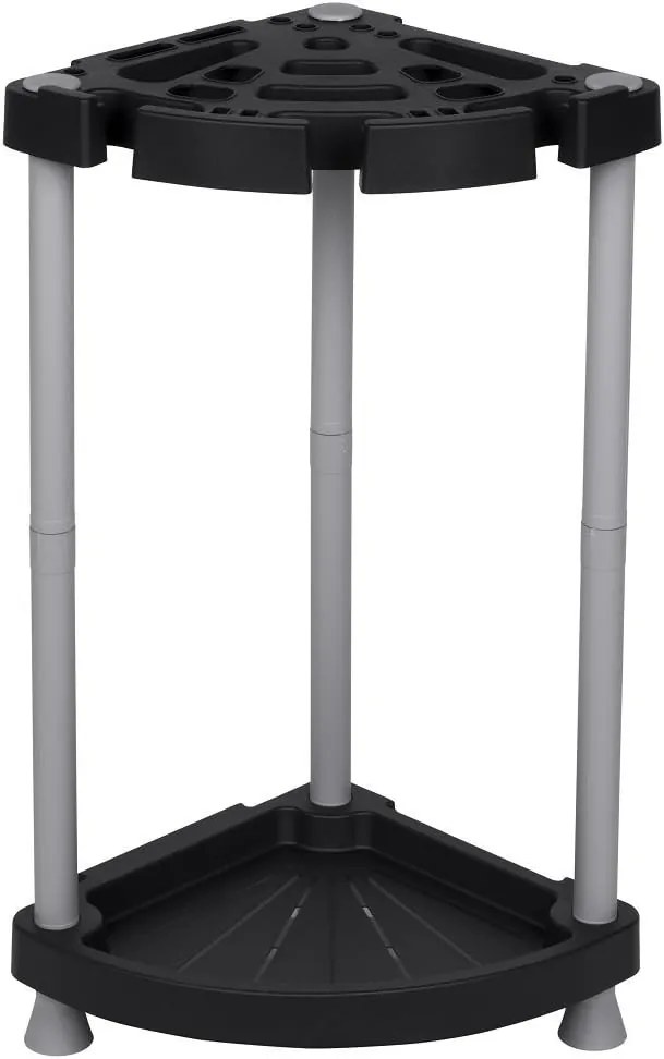 Prosperplast Stojan, držiak na záhradné náradie, organizér do garáže aj pivnice, dvojitý, TOOL RAC