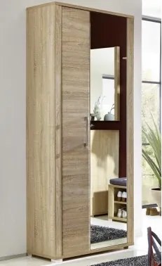 Skriňa so zrkadlom Go, dub sonoma%