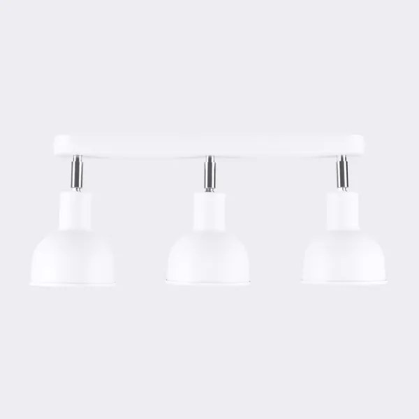 Sollux SL.1315 - Bodové svietidlo ELBA 3xE27/15W/230V biela