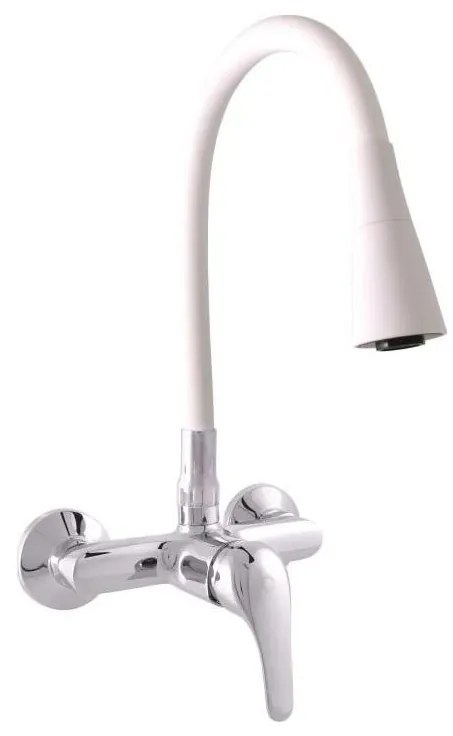 RAV Slezák SA002.5/13CB - Drezová batéria SAZAVA 32,3 cm biela/lesklý chróm