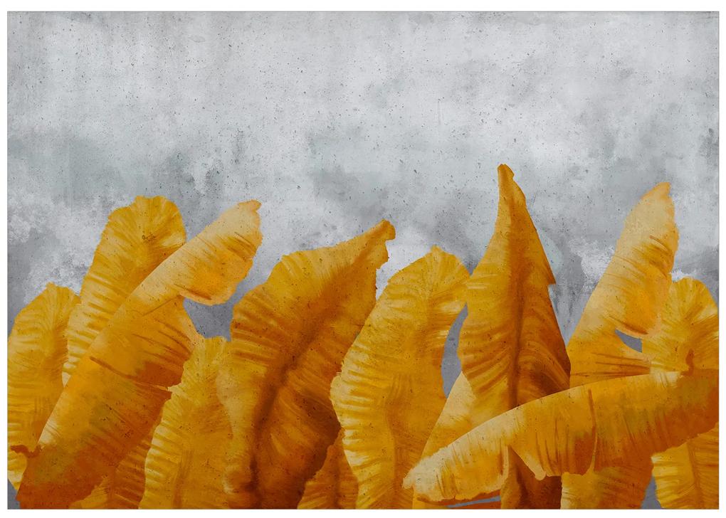 Artgeist Fototapeta - Banana Leaves Veľkosť: 147x105, Verzia: Samolepiaca