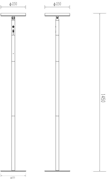 Globo 36508 - LED Solárna lampa LED/6W/3,7V IP54