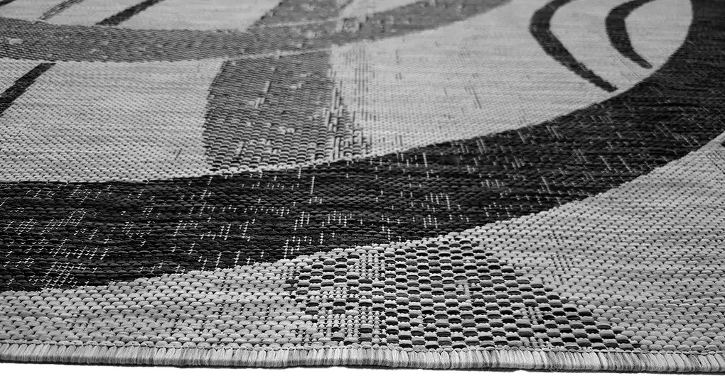 BE Koberec Eqos 0003 GREY – sivý obdĺžnikový Rozmer: 160x220 cm