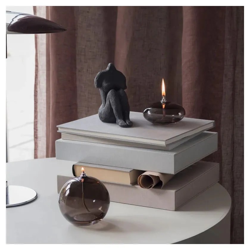Sklenená olejová lampa (výška 11 cm) Aura – Mette Ditmer Denmark