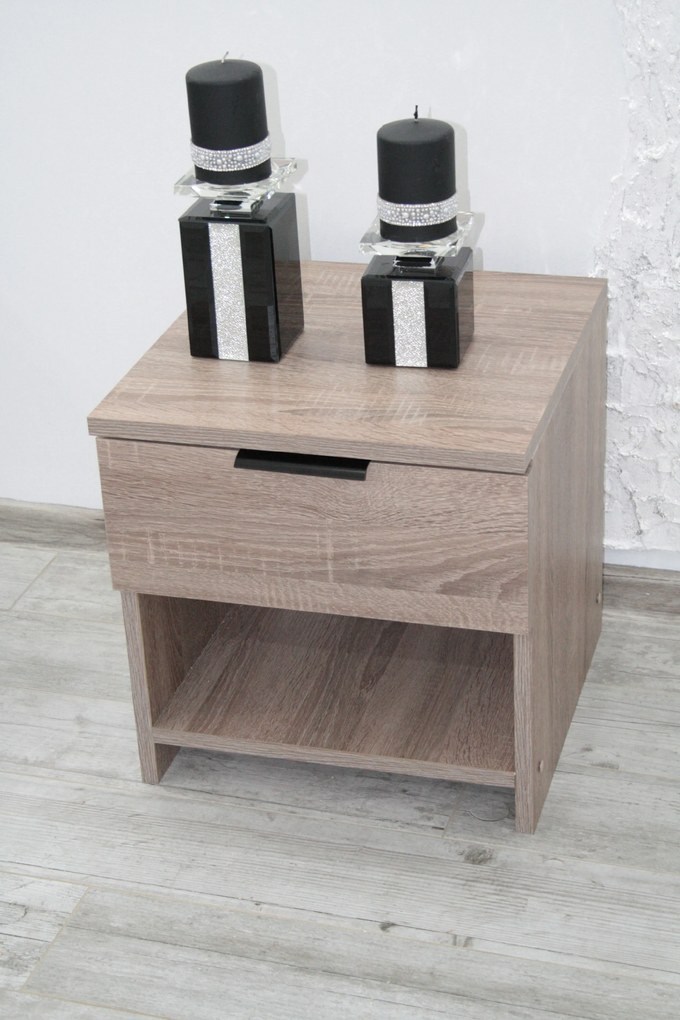 AKCE Noční stolek HAVANA dub lanýž II.jakost