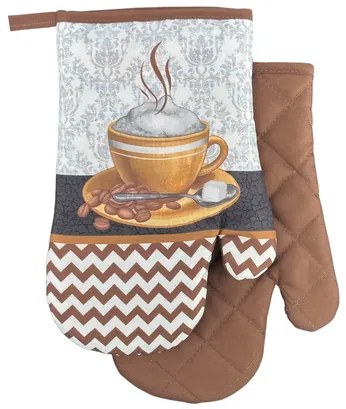 Kuchynské chňapky Cappucino