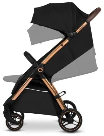 Lionelo - Kočík INGRID čierny