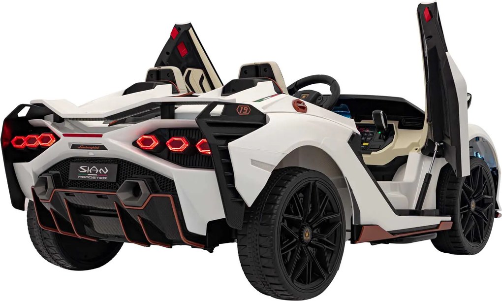 Ramiz Lamborghini SIAN Biele vozidlo