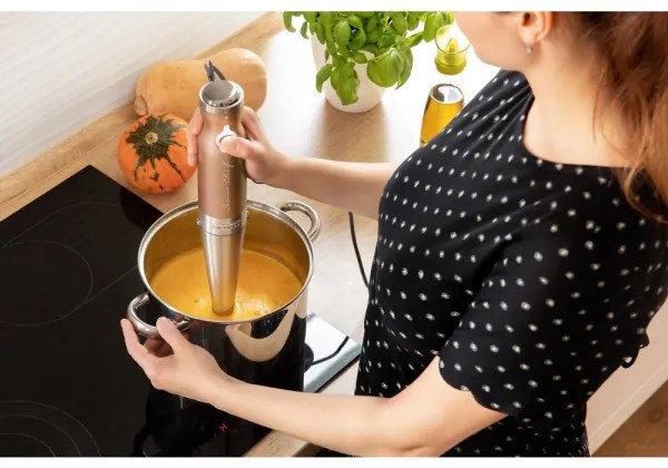 Sencor - Tyčový mixér 4v1 1200W/230V nerez/medená