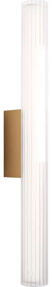 MAXLIGHT W0366 -LED Kúpeľňové nástenné svietidlo FAYETTE LED/12W/230V IP44 zlatá