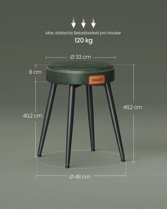 Set dvoch barových stoličiek EKHO LDC170C02