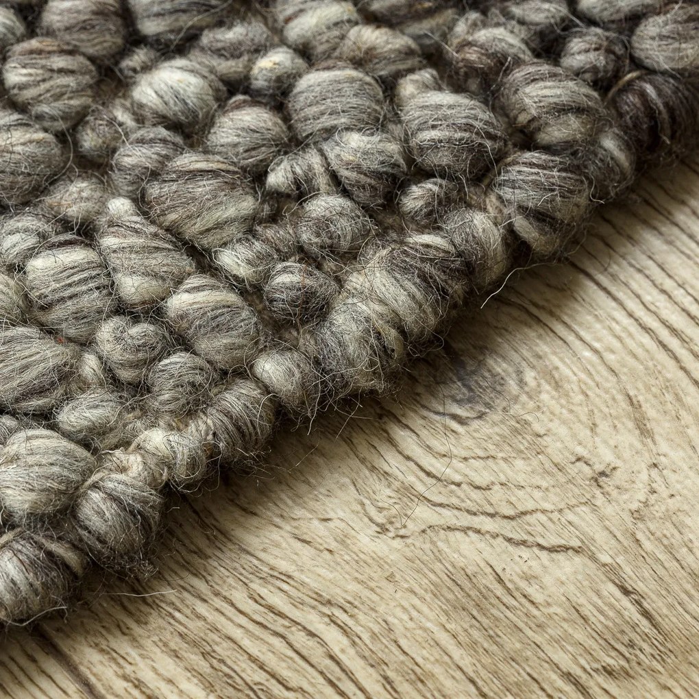 Dywany Łuszczów, Kusový koberec Tahar 99005 antra, 160x240, šedá, obývacia izba