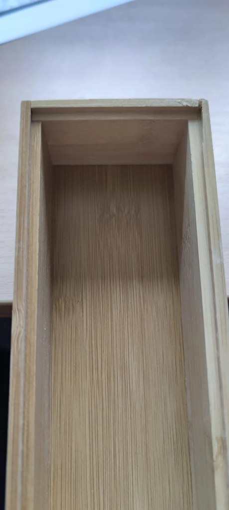 Zeller Present 2. akosť - Organizér do zásuvky kuchyne aj kúpeľne, príborník BAMBOOZ (23,5x7,5x5)