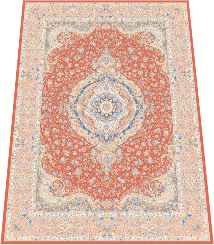 BE Koberec Miras 1200 MADDER RED – červený obdĺžnikový Rozmer: 250x350 cm