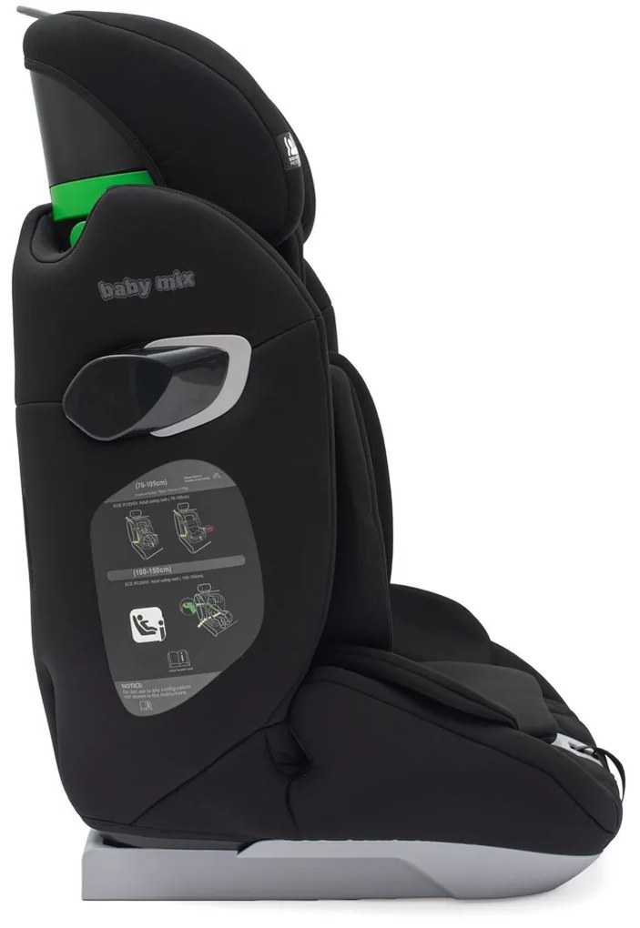 Autosedačka BABY MIX HERO PRO I-SIZE black
