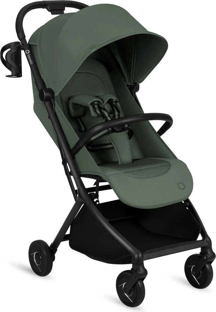 Lionelo SIA Ľahký športový kočík do lietadla Farba: Green Emerald