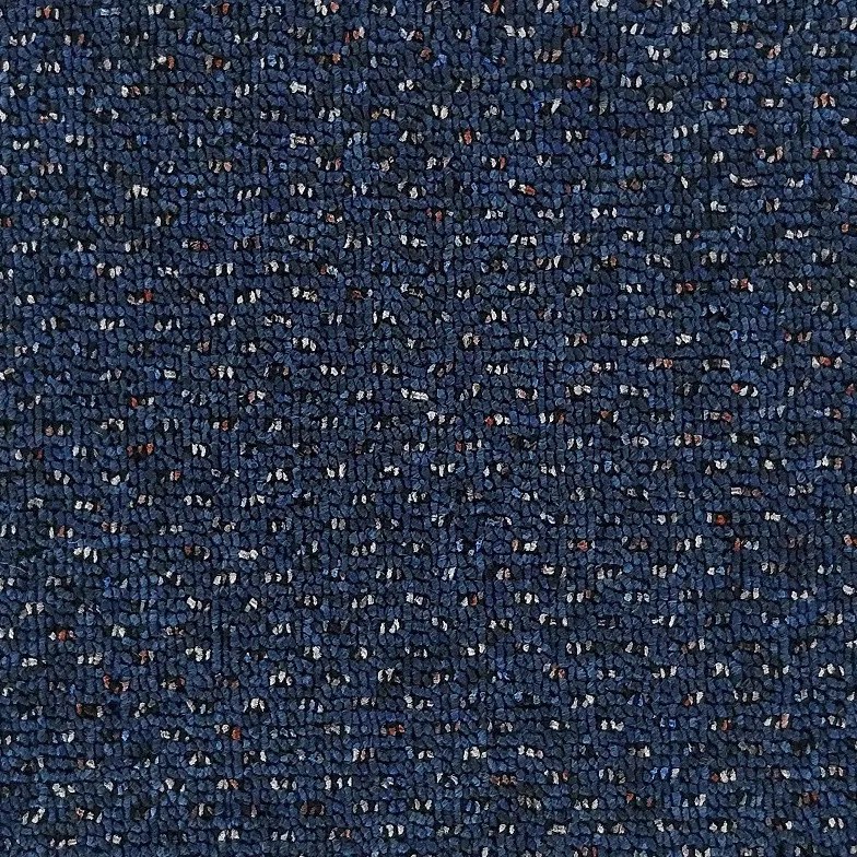 Timzo, Koberec metráž New Techno 3535 tm. modré, na mieru, šíře 4m,5m, modrá, ab (mriežka), chodba / predsieň