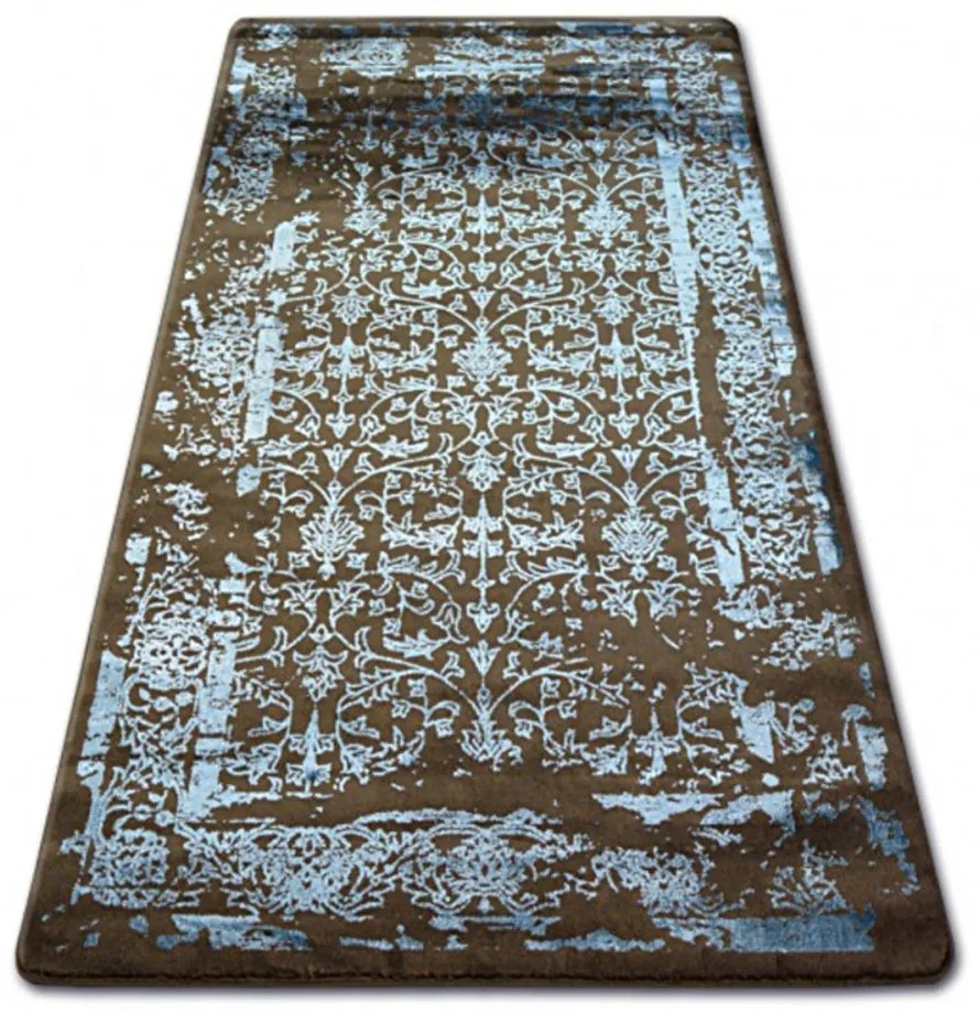 Luxusný kusový koberec akryl Icon hnedý, Velikosti 240x350cm