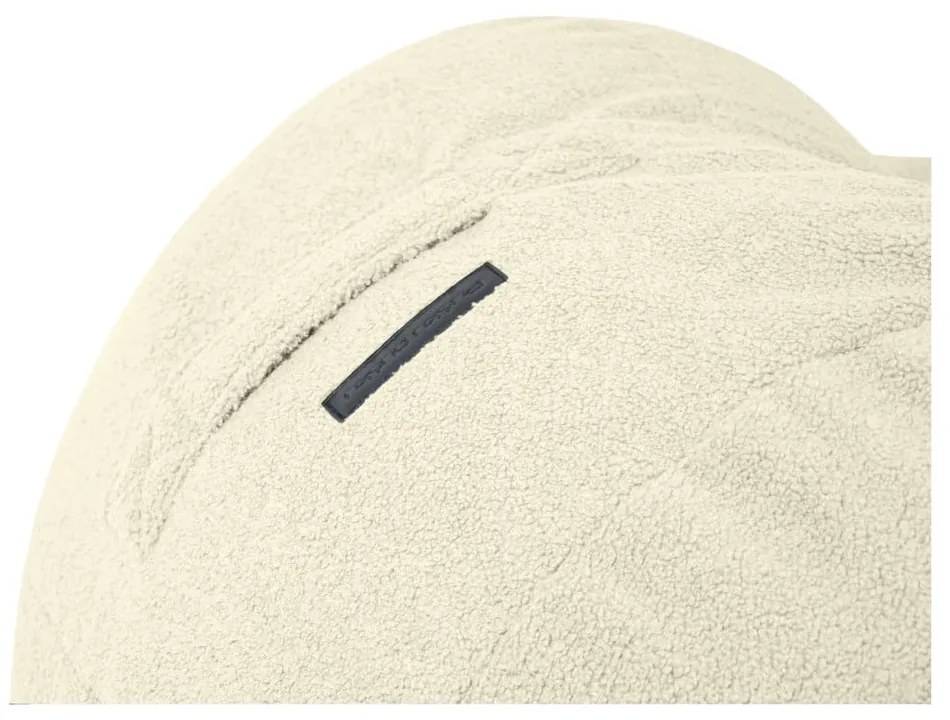 Svetlosivý detský sedací vak z textílie buklé Roll 80 – SLOWDOWN