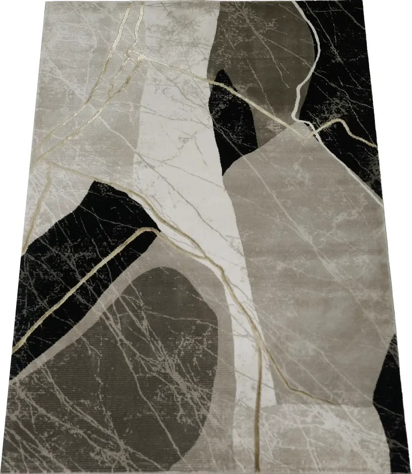 BE Koberec Gloria 3671 GOLD – žltý obdĺžnikový Rozmer: 140x190 cm