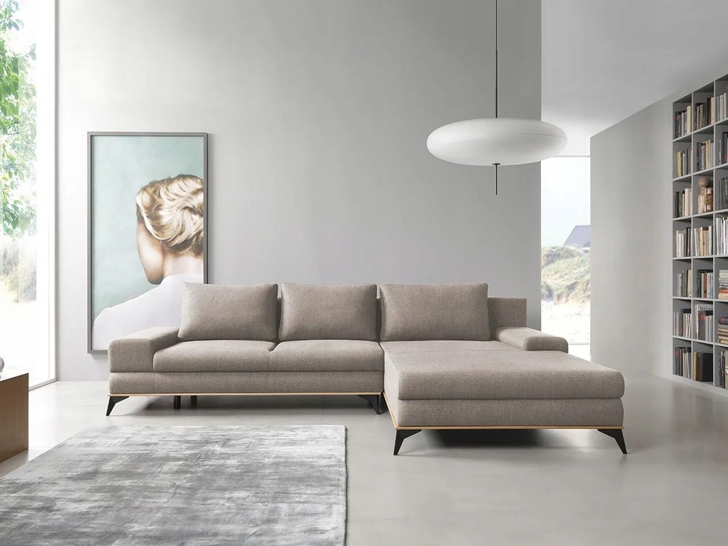 Rohová rozkladacia sedačka s úložným priestorom Piper (p 2r LC) (Soro 13)