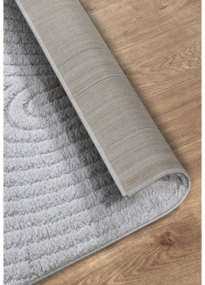 Svetlosivý koberec 80x120 cm Panglao New York Light Grey – Elle Decoration