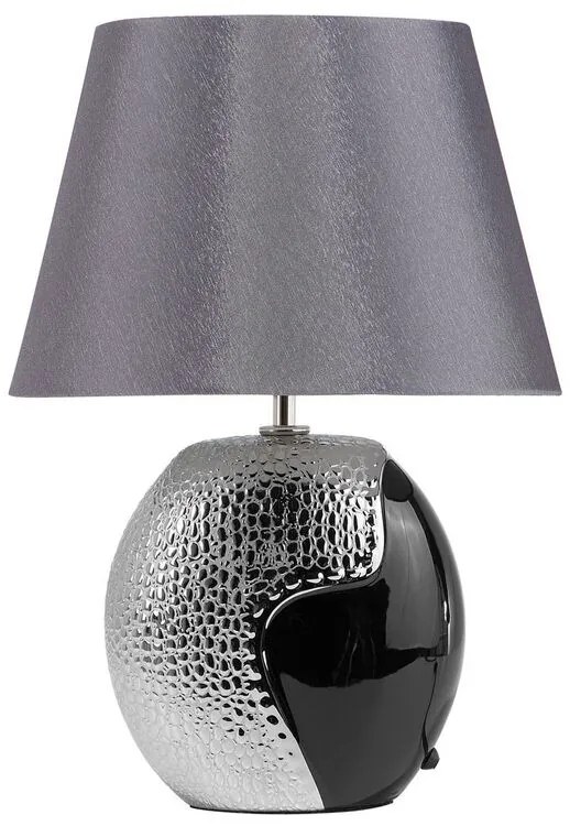 Strieborná stolná lampa ARGUN Beliani
