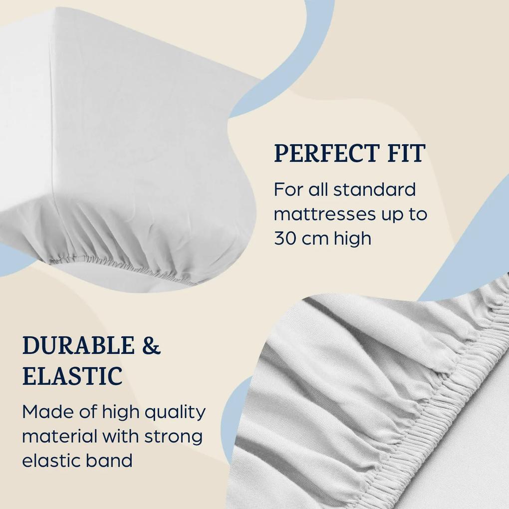 Soft Wonder-Edition, elastická plachta na posteľ, 90 – 100 x 200 cm, mikrovlákno