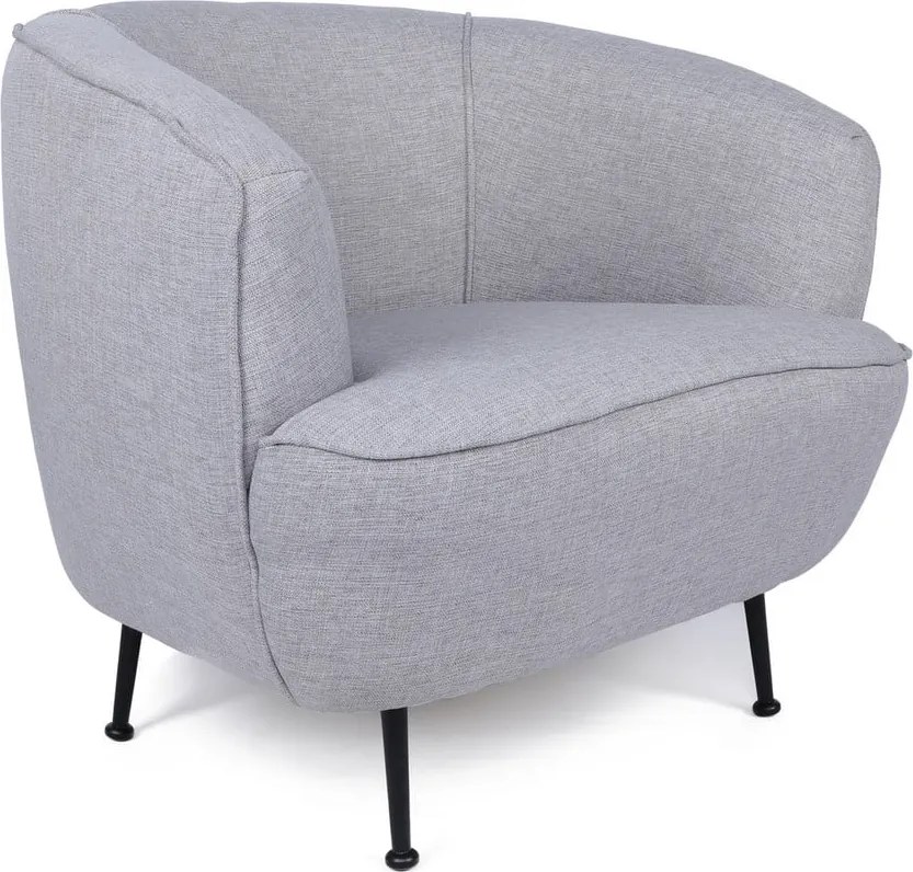 Sivé kreslo Piccoli – Artie