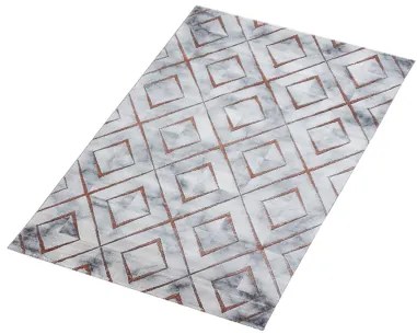 Koberce Breno Kusový koberec NAXOS 3811 Bronze, sivá, viacfarebná,80 x 150 cm