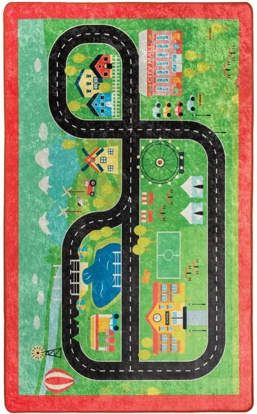 Detský koberec City, 140 × 190 cm