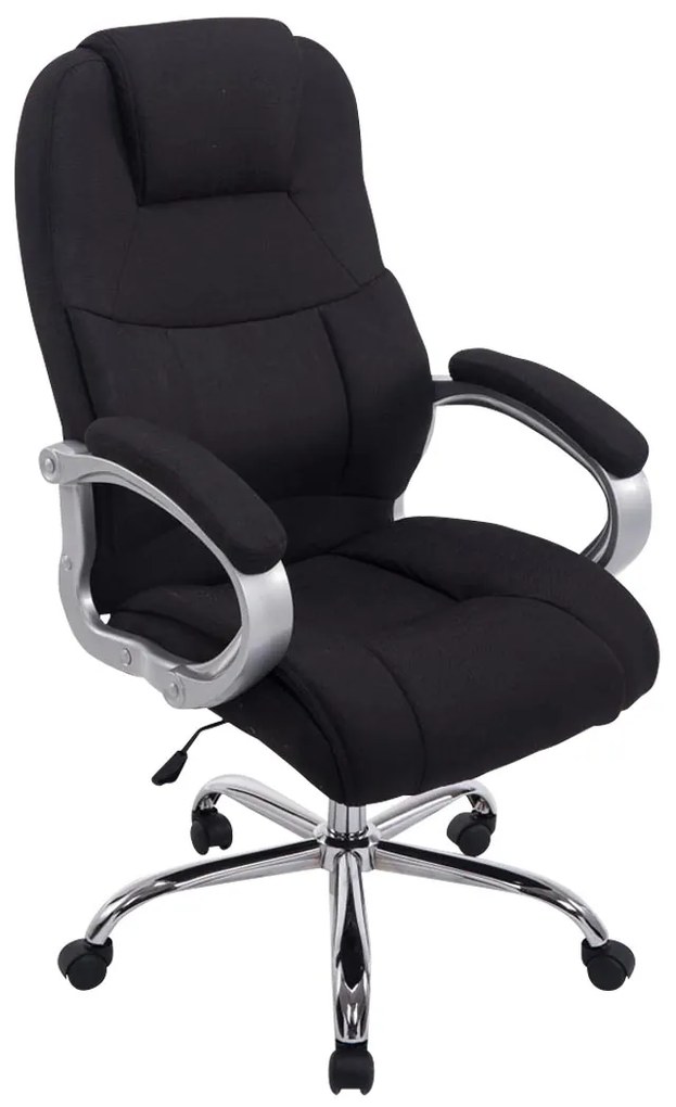 Kancelárska XXL stolička Apol látka - Čierna