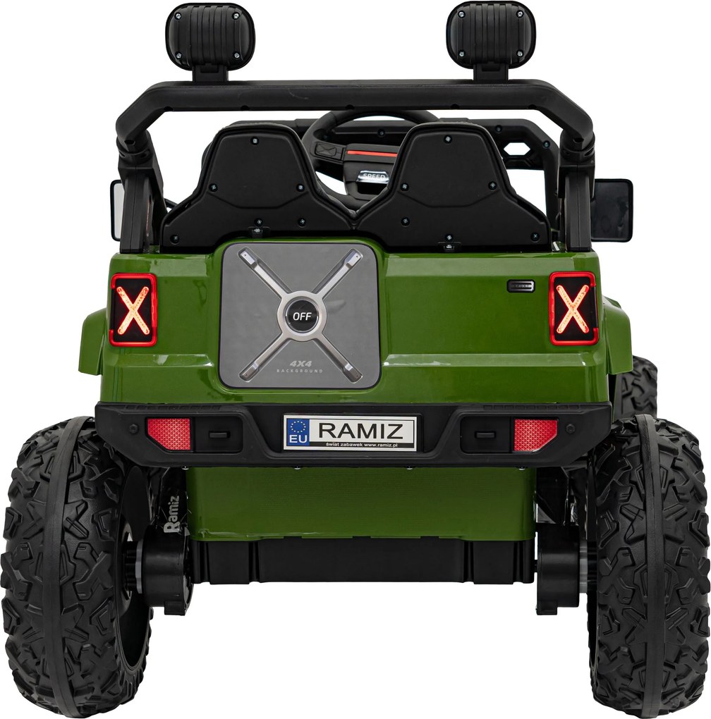 Ramiz Detské elektrické auto OFF ROAD Speed Zelené